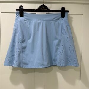 Sincerely Jules Blue Mini Athletic Skirt
